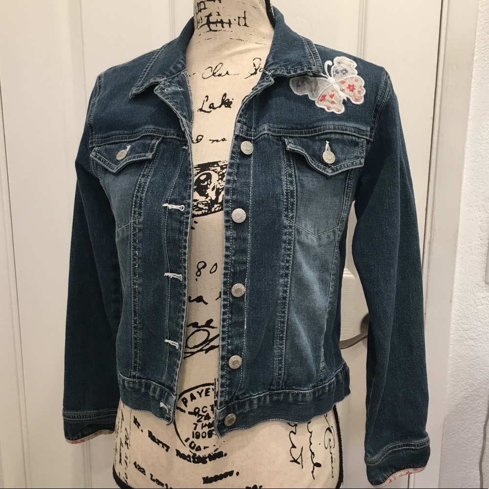 Denim Girl Jacket, Denim Jacket, Size XL